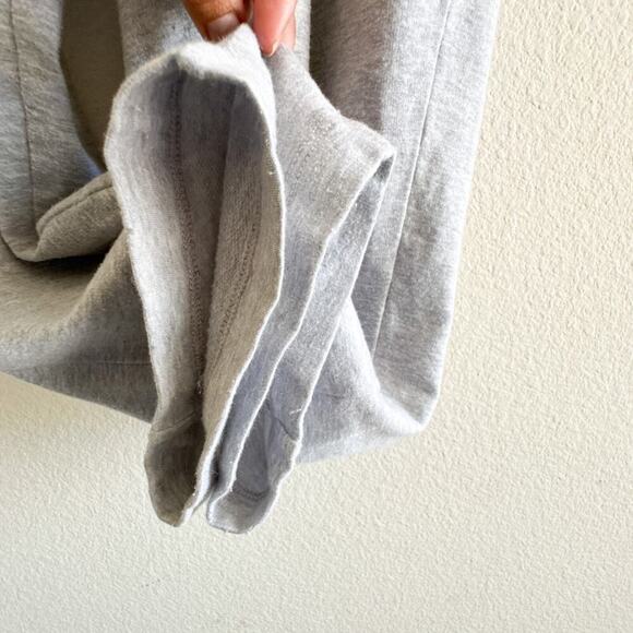 Eileen Fisher Slouch Ankle Cozy Grey Stretch Lounge Pants Large USA Made - Picture 9 of 14